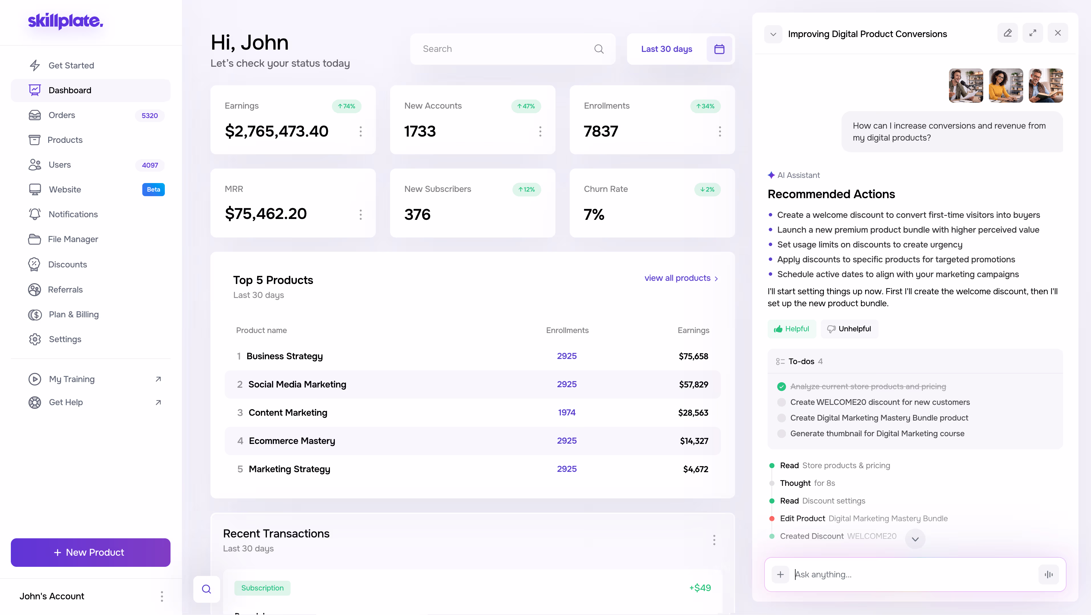 Geneartive AI screenshot